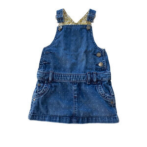 Marks and Spencer Jean tunic dress 18-24 mos.